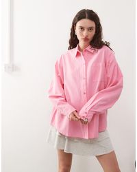 Collusion - – oversize-hemd aus webstoff - Lyst