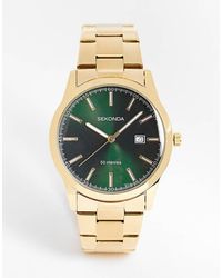Sekonda - Taylor 41Mm Analogue Watch With Alloy Round Case, Stainless Steel Bracelet And Dial - Lyst