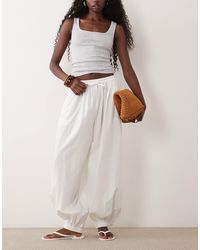ARKET - Pure Cotton Balloon Pants - Lyst