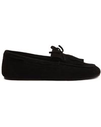 OFF THE HOOK - Kennet Suede Fringe Moccasin Loafers - Lyst