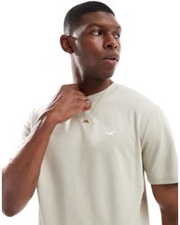 Hollister - – cooling – kastiges t-shirt - Lyst