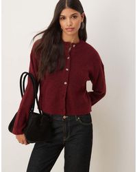 ASOS - Wool And Alpaca Relaxed Cardigan - Lyst