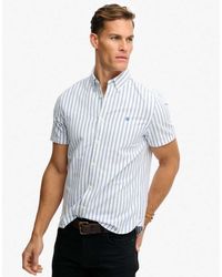 Superdry - Preppy Oxford Short Sleeve Shirt - Lyst