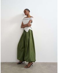 TOPSHOP - Oversized Cuff Balloon Trouser - Lyst
