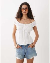 Cotton On - Jamie Off The Shoulder Top - Lyst