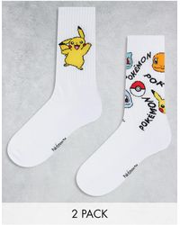 ASOS - 2 Pack Pokemon Design Socks - Lyst