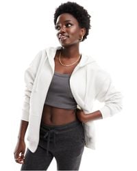 Cotton On - Cotton On Relaxed Zip Front Hoodie - Lyst