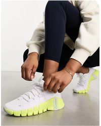 Nike - Free metcon 5 - sneakers bianche e lime - Lyst