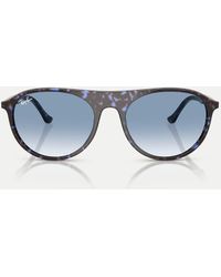 Ray-Ban - Rb2215 Square Sunglasses With Lens - Lyst