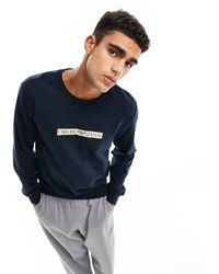 Emporio Armani - – bodywear – lounge-sweatshirt - Lyst