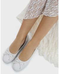 Bershka - Ballerinas With Bow - Lyst