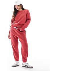 Polo Ralph Lauren - Joggers Rojos Con Logo De (Parte De Un Conjunto) - Lyst