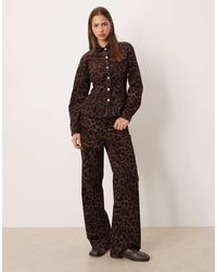 JJXX - Co-ord Cord Wide Leg Trousers - Lyst