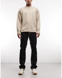 TRUE RELIGION - Ricky Super T Straight Jeans - Lyst