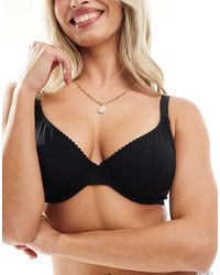 ASOS - Fuller Bust Mila Cotton Underwired Bra - Lyst