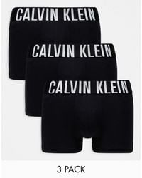 Calvin Klein - – intense power – unterhosen im 3er-pack aus elastischer baumwolle - Lyst