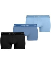 Calvin Klein - Icon Cotton Stretch 3 Pack Low Rise Trunk - Lyst
