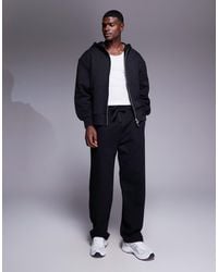 ASOS - Premium Heavyweight Straight Leg joggers - Lyst