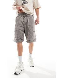 Pull&Bear - – weit geschnittene cargo-shorts - Lyst