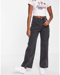 Monki Zami Cotton High Waist Straight 