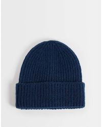 ASOS - Beanie Van Geborsteld Breisel - Lyst