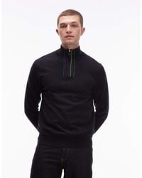 Paul Smith - Paul Smith Quarter Zip Sweater - Lyst