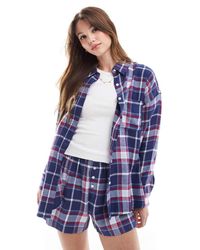 Cotton On - Cotton On Flannel Boyfriend Pyjama Shirt - Lyst
