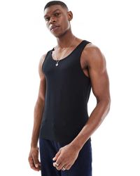 ASOS - Basic Muscle Fit Hemdje - Lyst