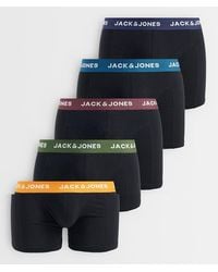 Jack & Jones - 3 Pack Of Boxers With Contrast Waistband - Lyst