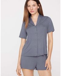 Tezenis - Short Viscose Button-Up Pyjamas - Lyst
