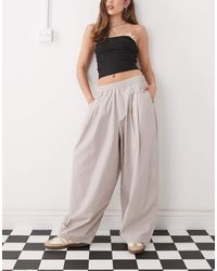 Collusion - Pantaloni A Palloncino Color Pietra - Lyst