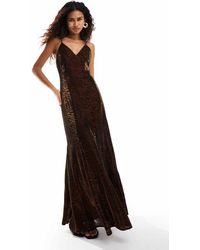 Amy Lynn - Maxi Dress With Open Back - Lyst