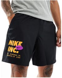 Nike Basketball - Icon 8in Swoosh Logo Shorts - Lyst