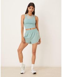 Nike - Nike One Training Dri-fit High Waisted 3 Inch Frilly Shorts - Lyst