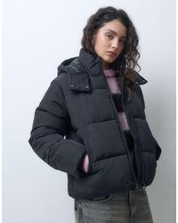 ASOS - Short Hooded Puffer Jacket - Lyst