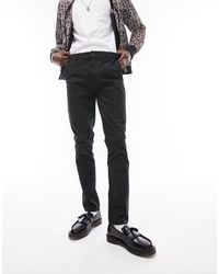 TOPMAN - Pantalon chino skinny - Lyst