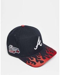 KTZ - Atlanta Braves 9forty A Frame Cap With Contrast Peak - Lyst