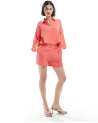 Vero Moda - – strukturierte shorts - Lyst