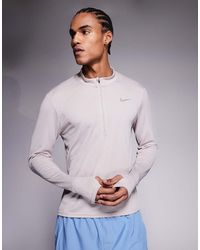 Nike - Pacer Dri-Fit Half Zip Long Sleeve Top - Lyst