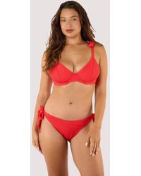 Peek & Beau - Hattie Crinkle Underwired Bikini Top - Lyst