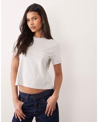 Abercrombie & Fitch - – leicht körpernah geschnittenes t-shirt - Lyst