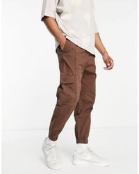 pantalon cargo homme bershka