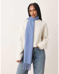 ASOS - Sciarpa Medio Con Frange - Lyst