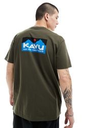 Kavu - T-shirt à manches courtes - marron - Lyst