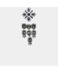 Stradivarius - Set Of 2 Jewel Brooches - Lyst