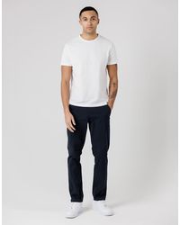 French Connection - Cotton Stretch Five-Pocket Regular Fit Chino Trousers - Lyst