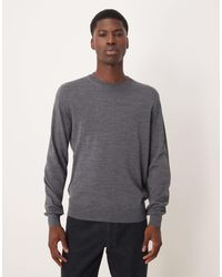 Mango - 100% Wool Knitted Jumper - Lyst