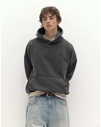 Pull&Bear - Stwd Faded Hoodie - Lyst