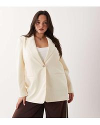 ASOS - Curve Tailored Relaxed Blazer - Lyst