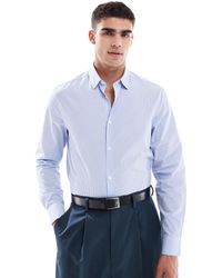ASOS - Formal Check Regular Shirt - Lyst